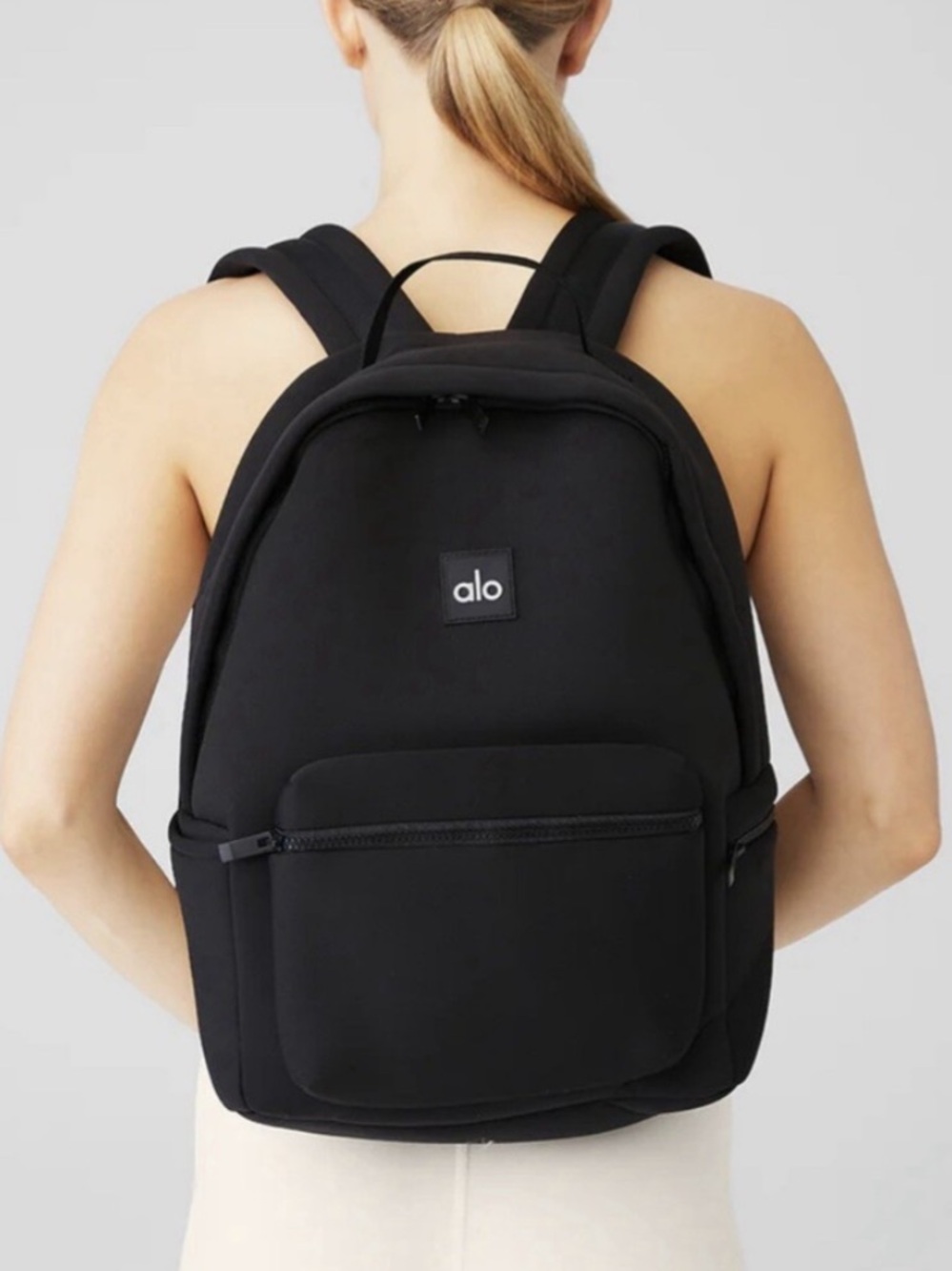 ALO Yoga Black Stow Backpack